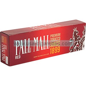 Pall Mall Red Kings cigarettes